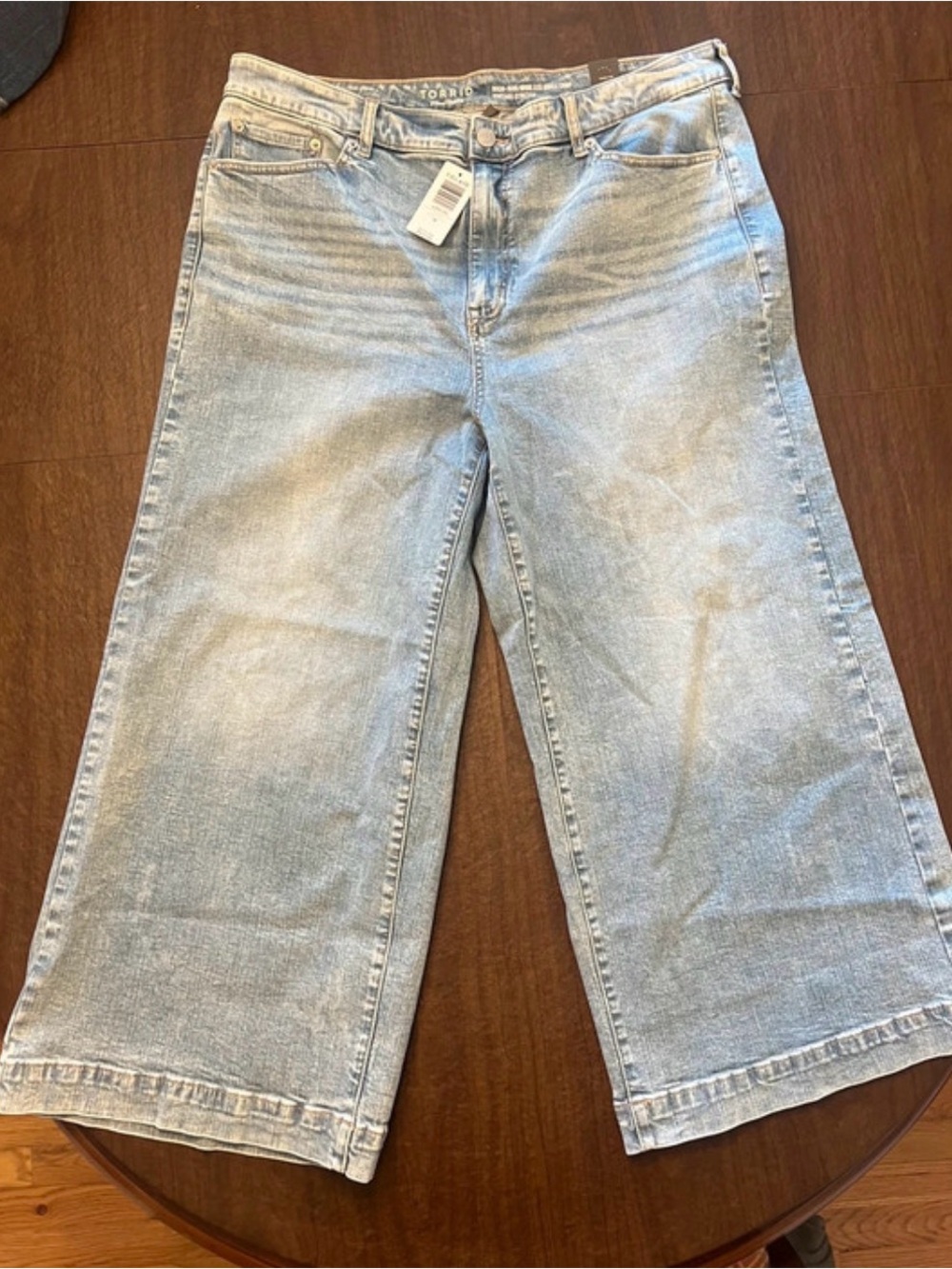 torrid Light Blue Wide-Leg Jeans
